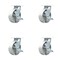 Service Caster Tool Box Caster Wheel Set 6'' Semi Steel Cast Iron Swivel Casters, 4PK TOOL-SCC-30CS620-SSB-TLB-4 - alternate 1